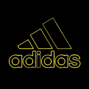 چراغ نئون مدل آدیداس