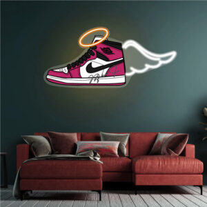 چراغ نئون طرح کتونی